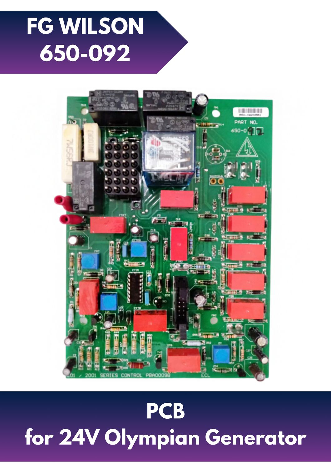 FG WILSON 650-092 PCB