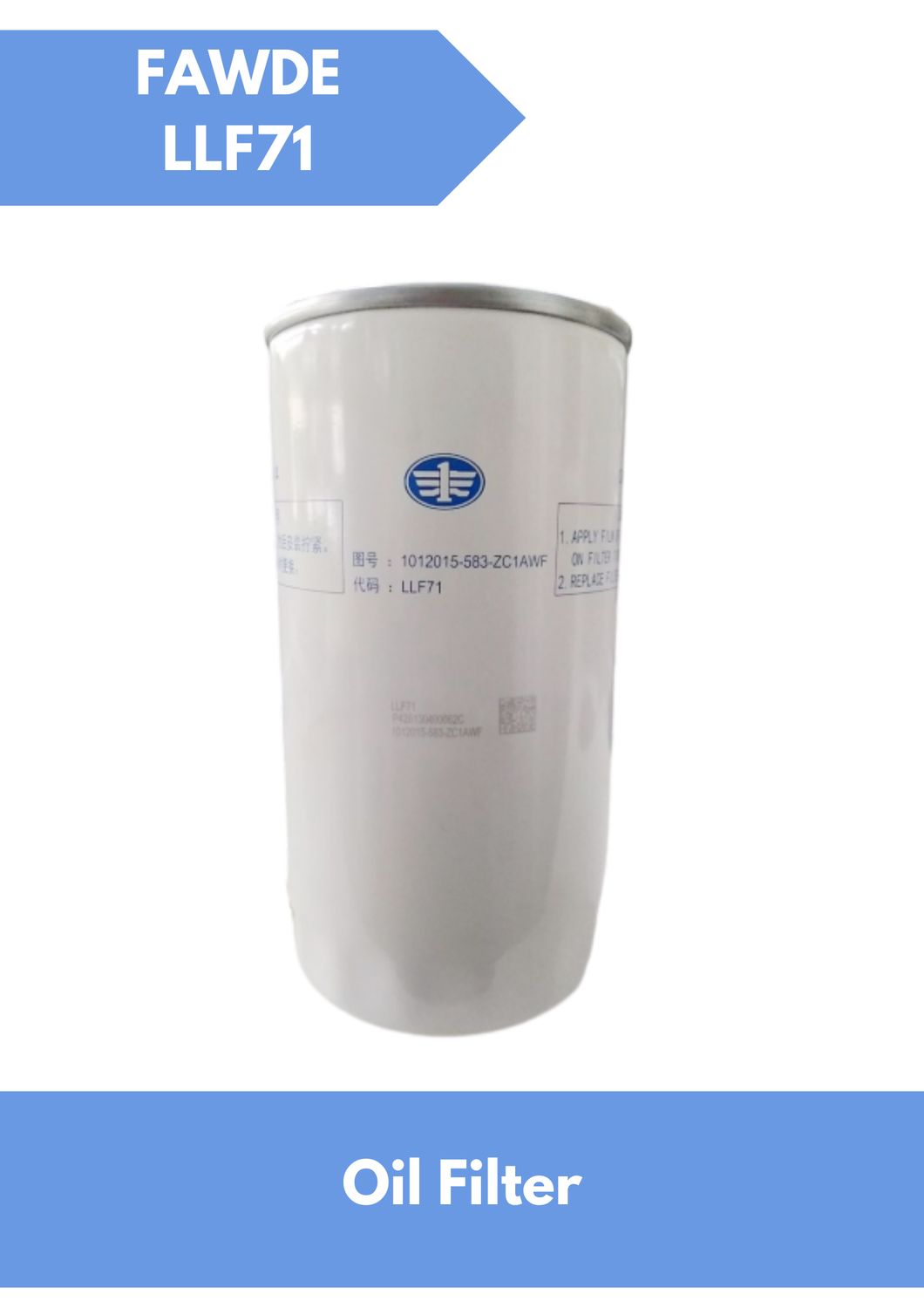 FAWDE Oil Filter LLF71