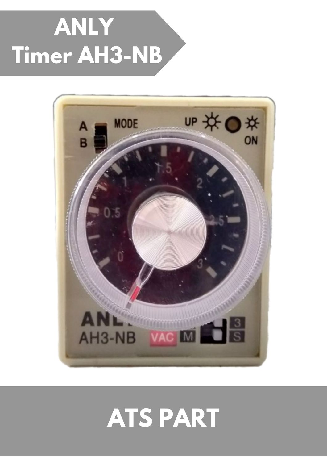 ANLY Multi Range Timer AH3-NB 220V 3S-30M