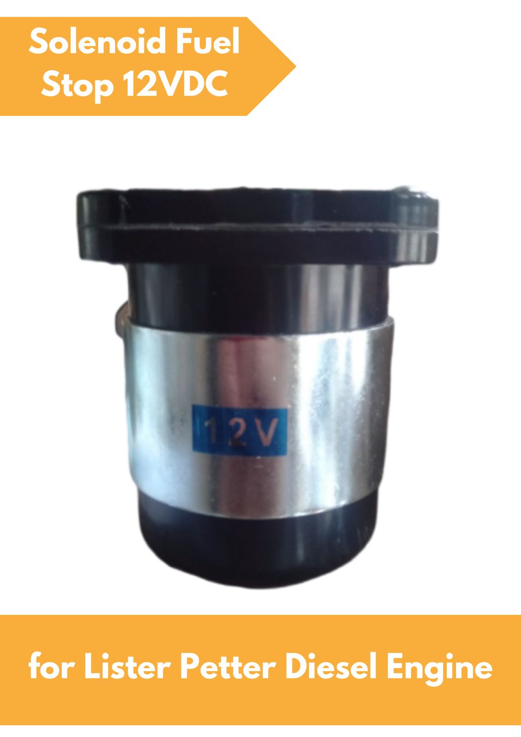 Solenoid Fuel Stop 12VDC
