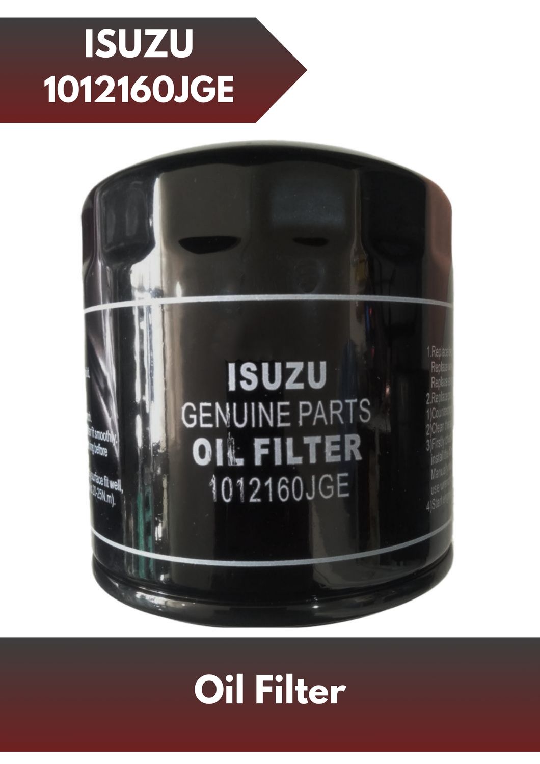 ISUZU Oil Filter 1012160JGE