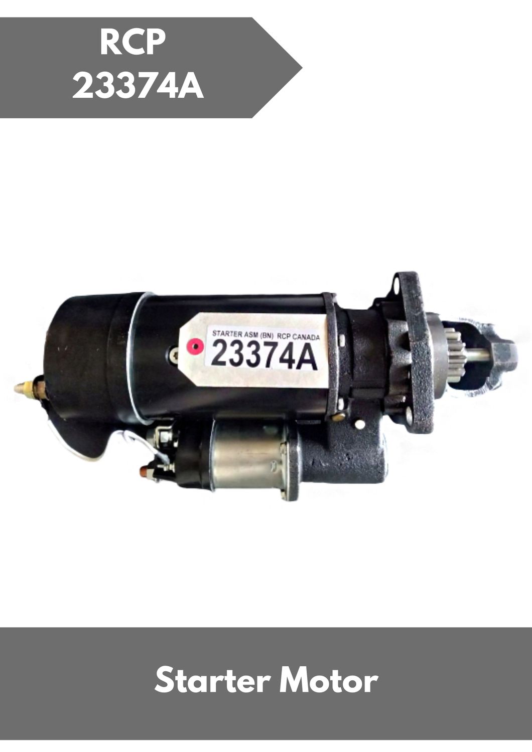 RCP Starter Motor 23374A