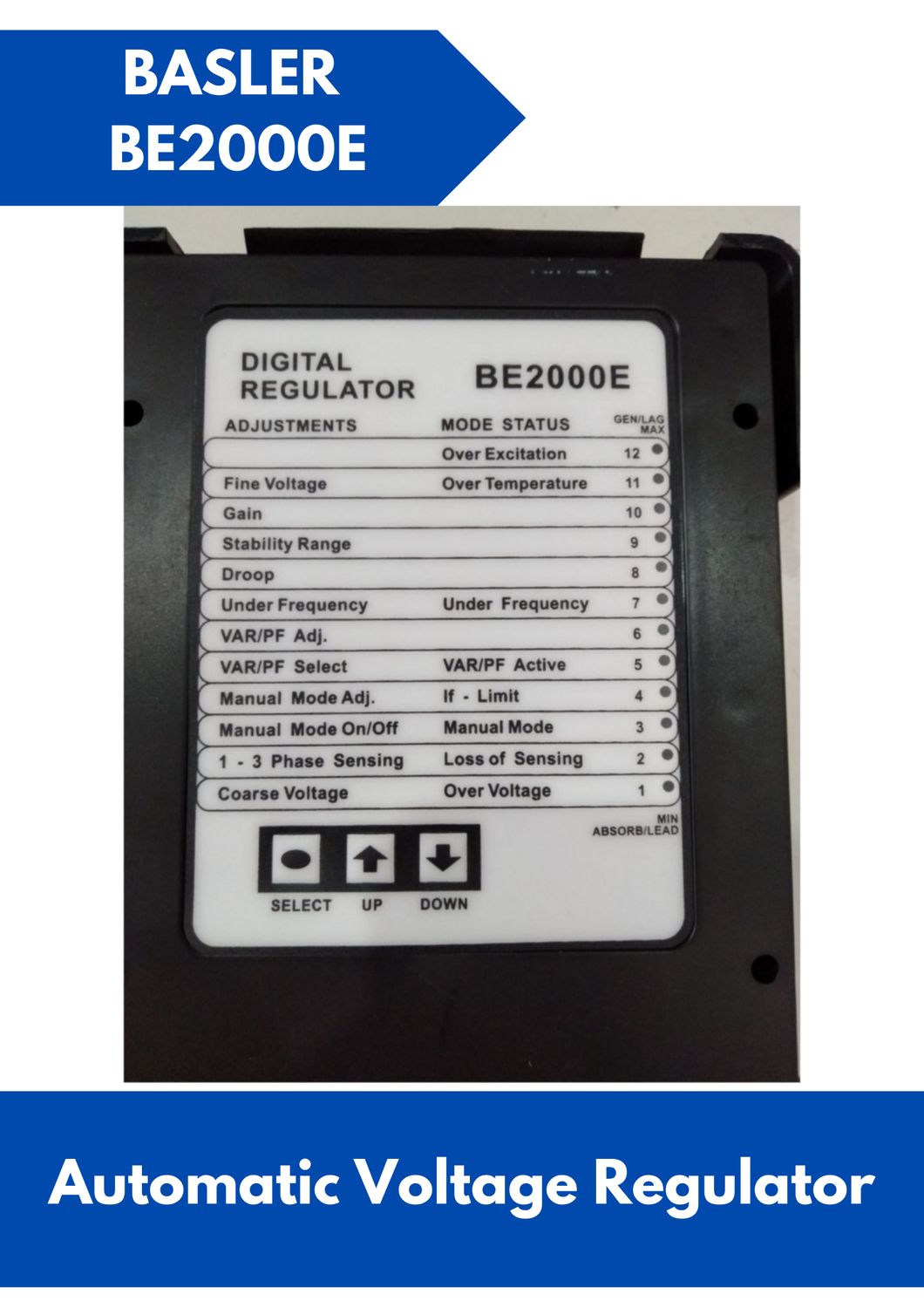 BASLER AVR BE2000E