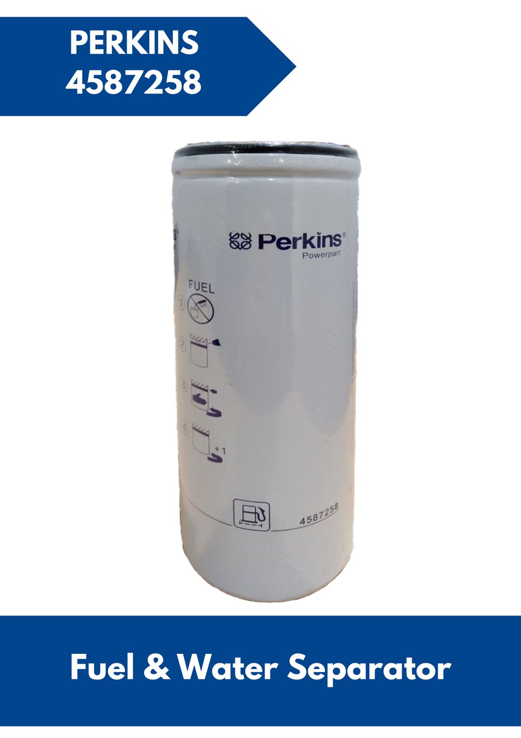 PERKINS Fuel/Water Separator 4587258