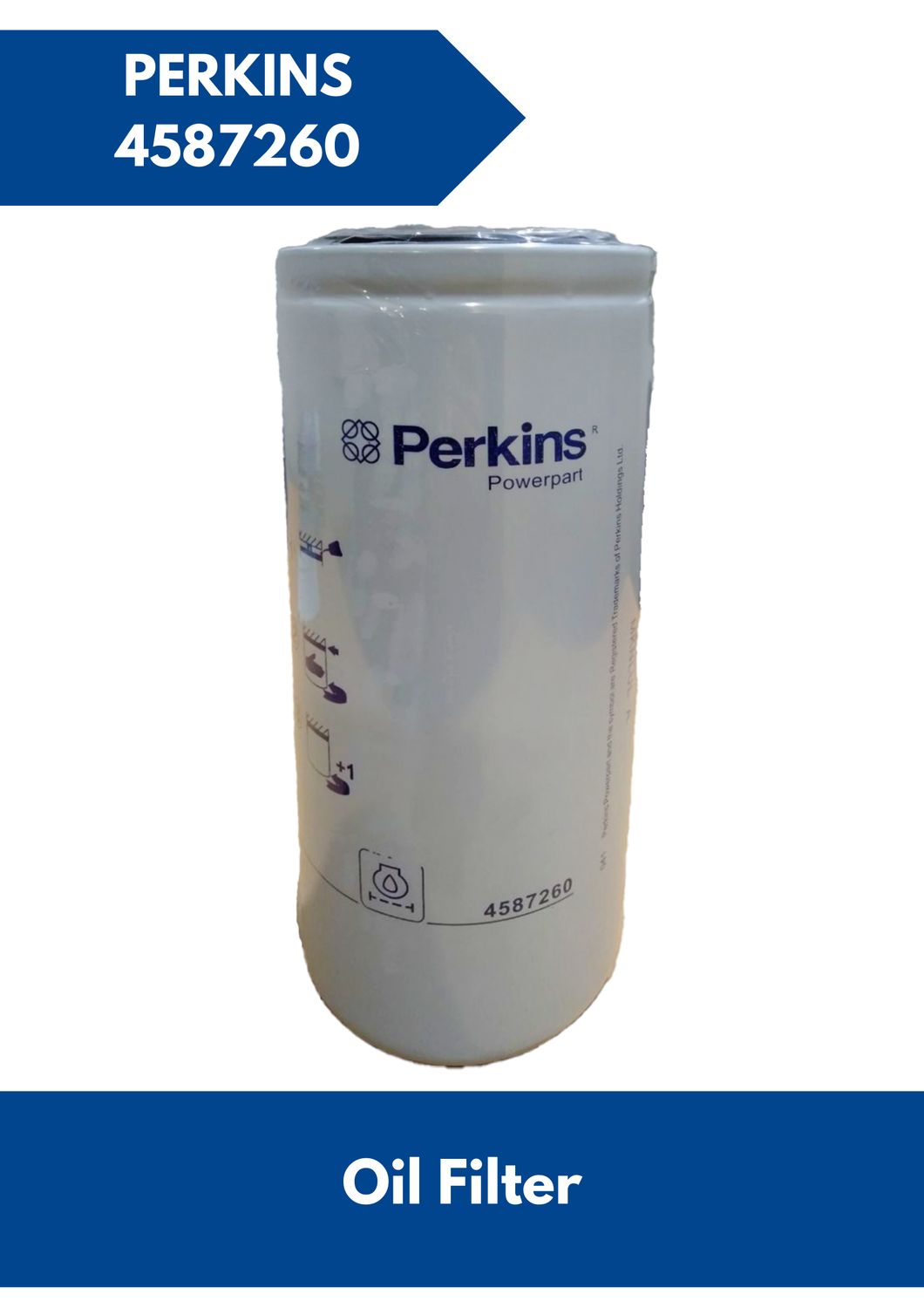 PERKINS Oil Filter 4587260
