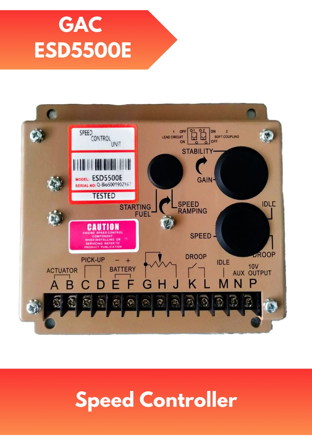 GAC Speed Controller ESD5500E