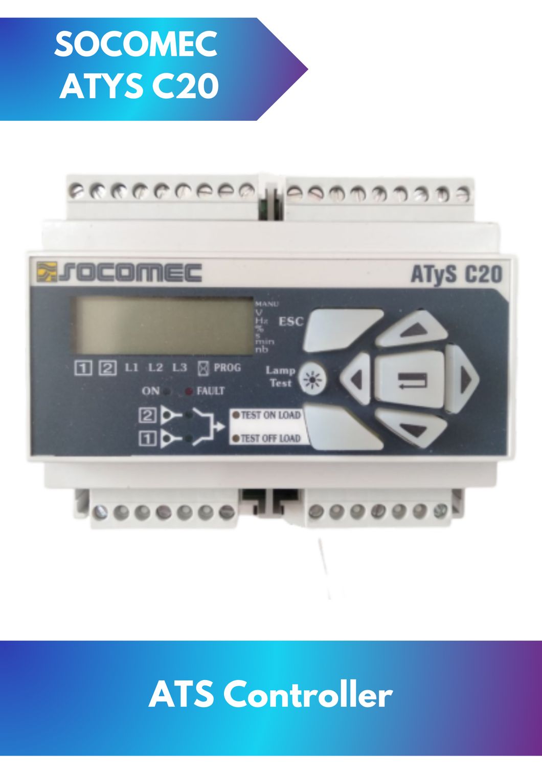 SOCOMEC  ATS Controller ATYS 15993020/ C20