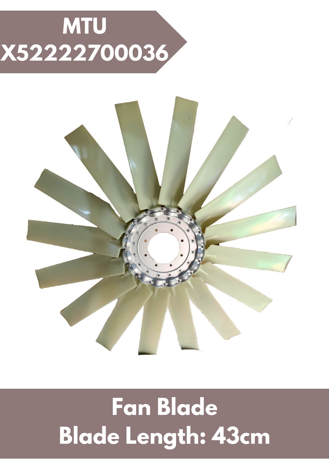 MTU Fan Blade X52222700036