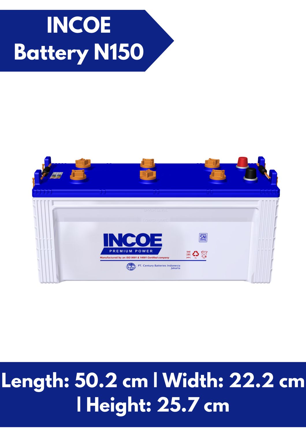 INCOE Battery N150