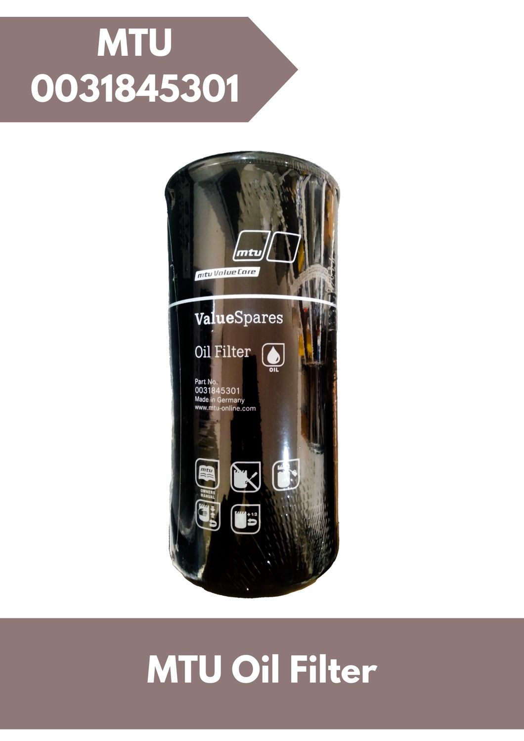 MTU Oil Filter 0031845301