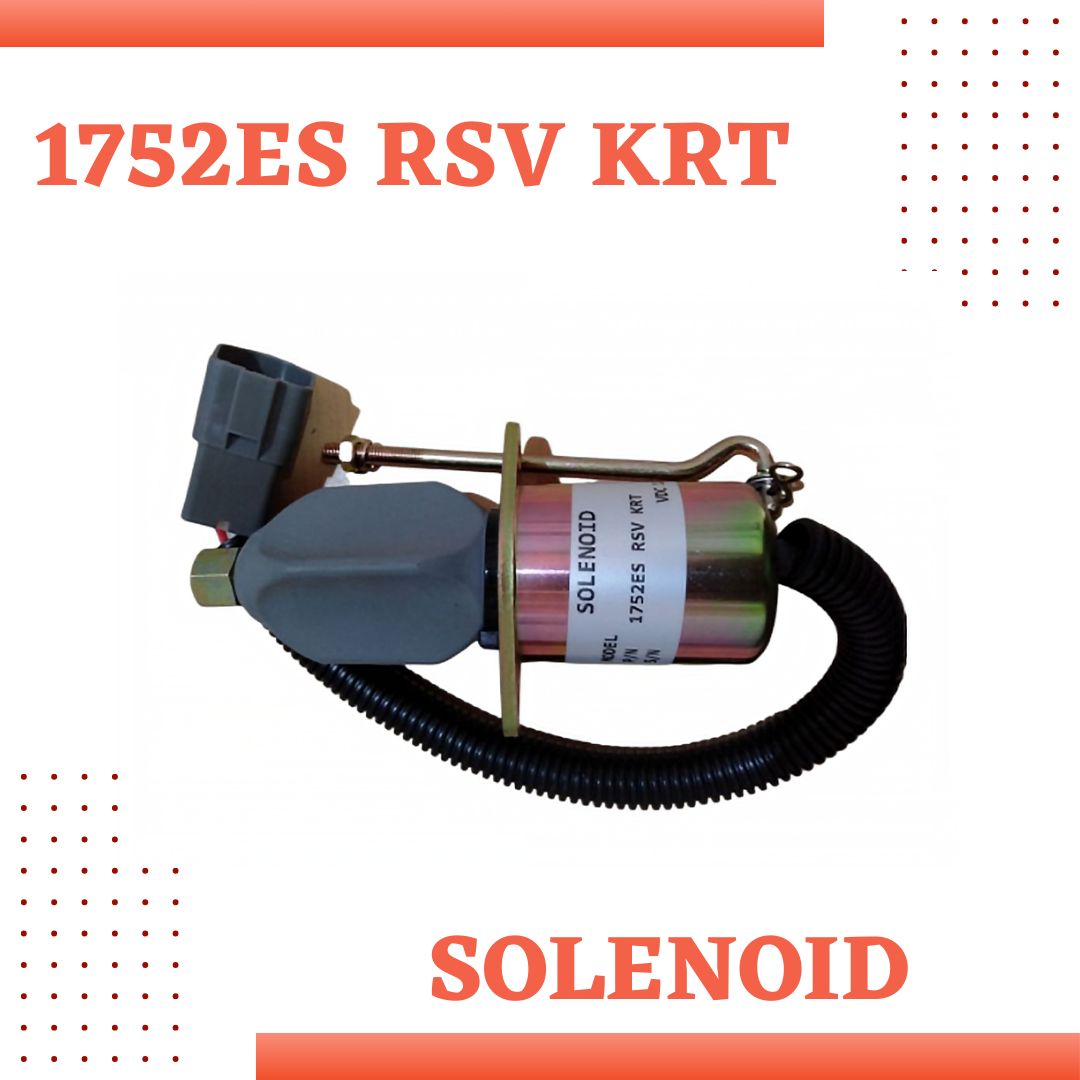 Stop Solenoid 12V 1752ES RSV KRT