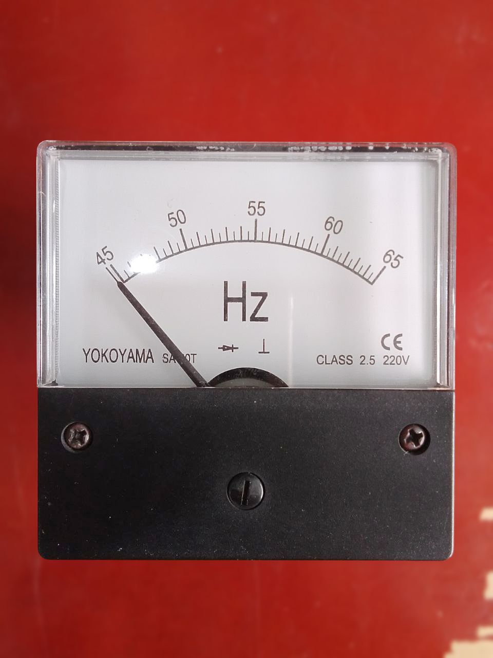 YOKOHAMA Frequency Panel Meter 80T