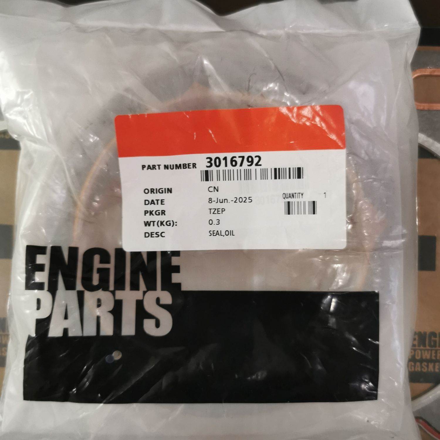 Oil Seal, Front 3016792