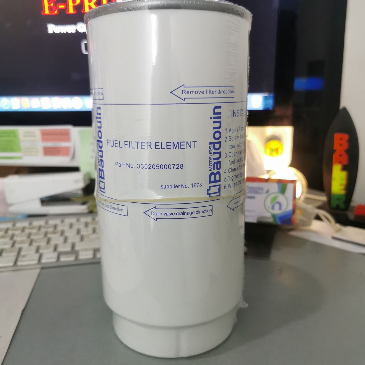 Baudouin Fuel Filter 330205000728