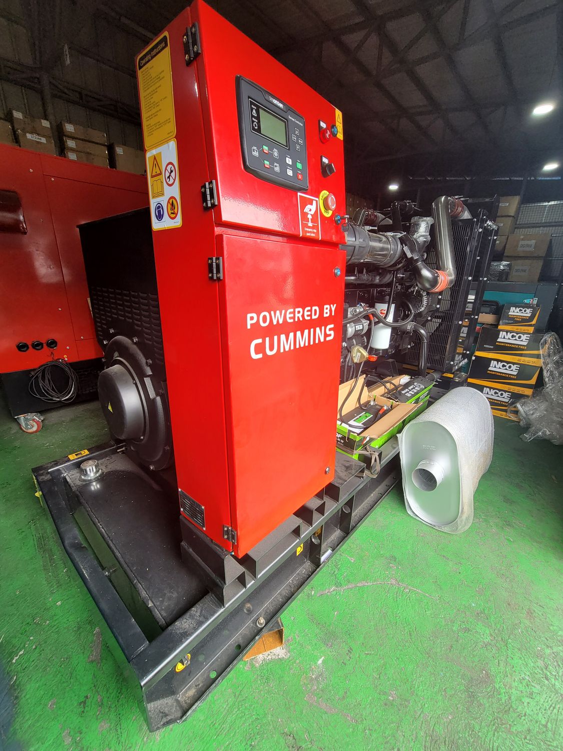 Genset Cummins 350kva Open Type
