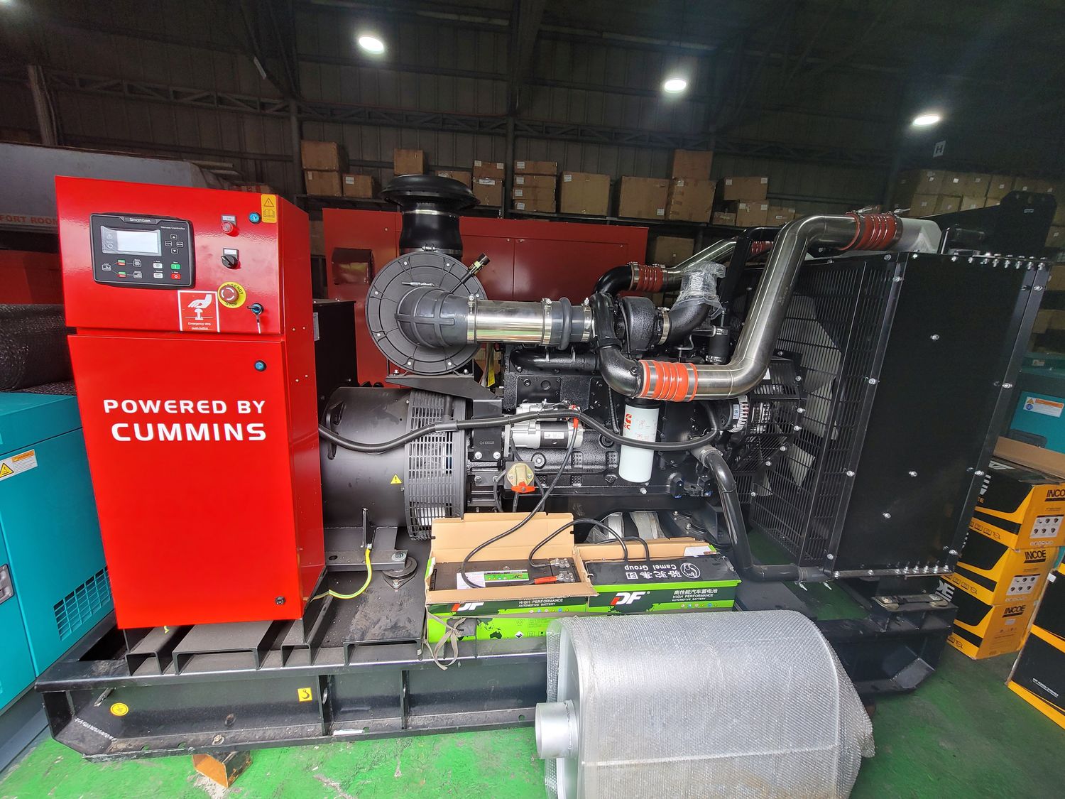 Genset Cummins 350kva Open Type