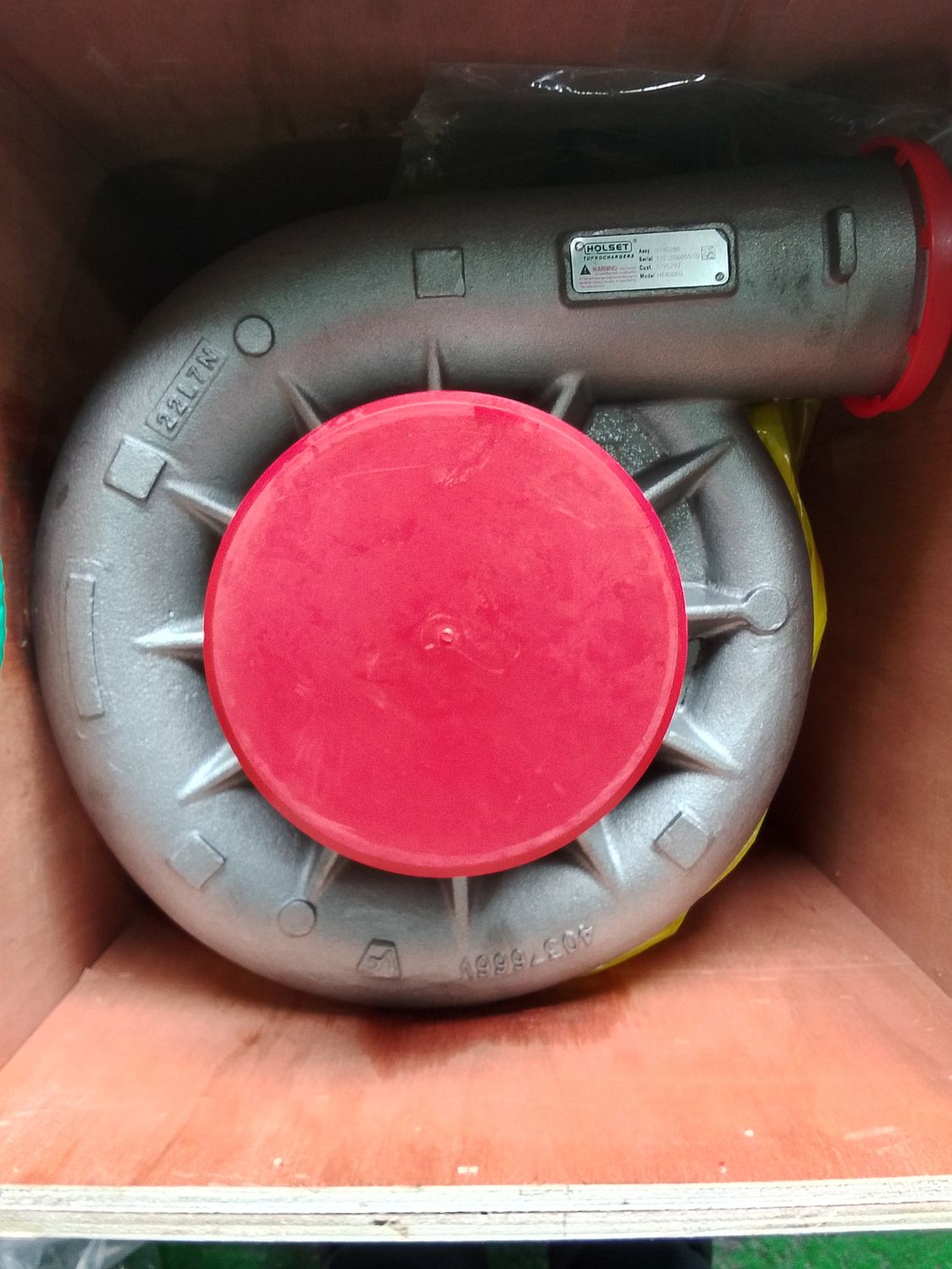 Turbocharger for HE800FG 3795290