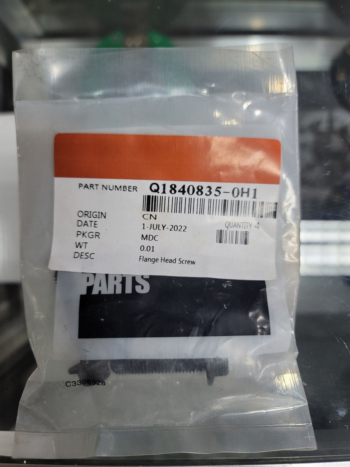 Flange Head Screw Q1840835-0H1