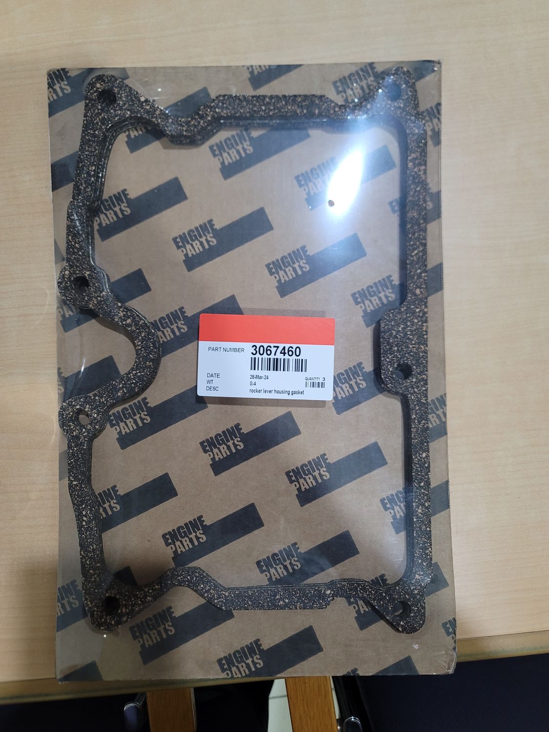 Rocker Cover Gasket 3067460