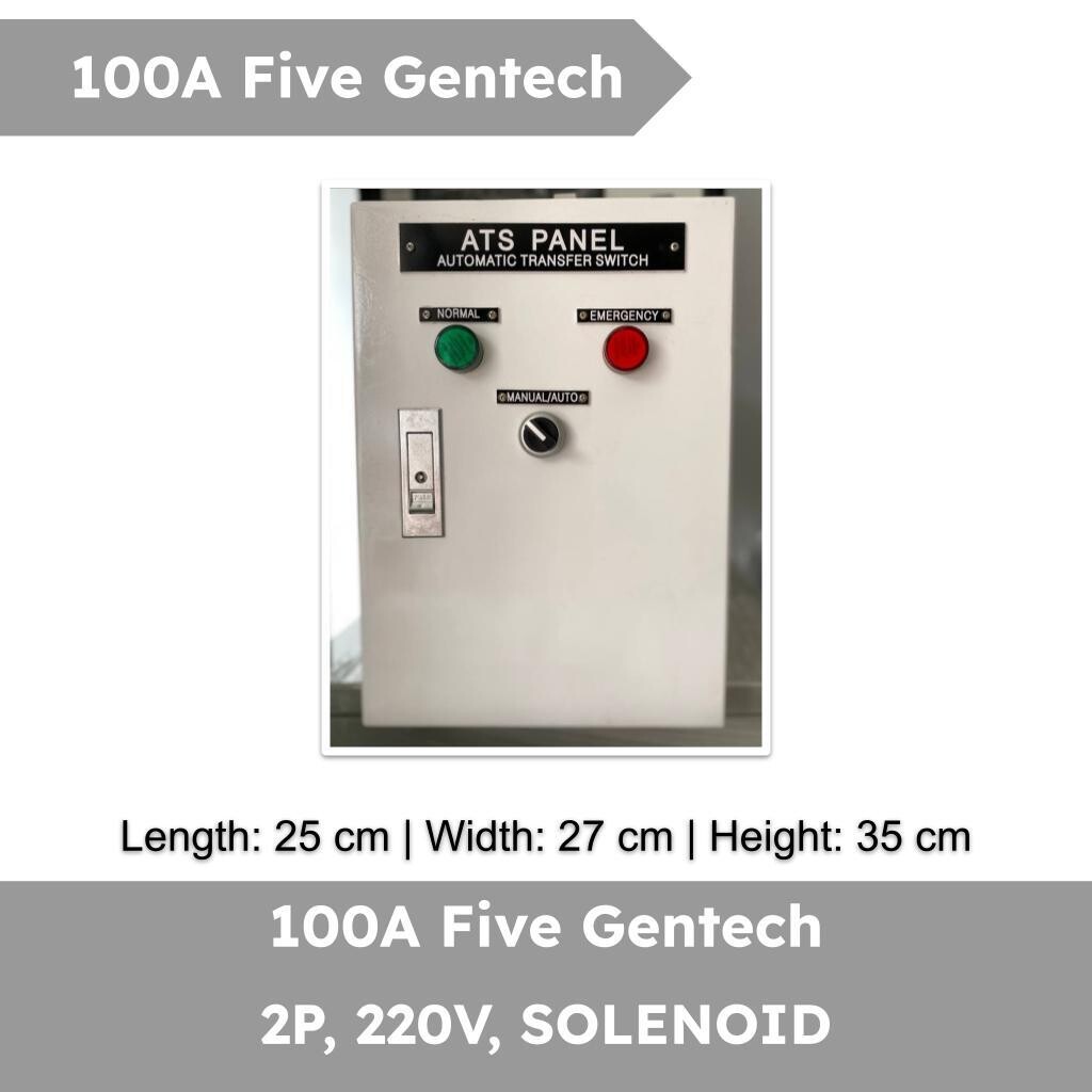 ATS 100A, 2P Solenoid-Type