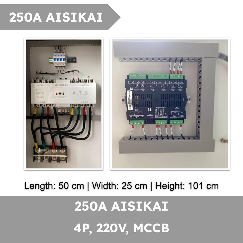 ATS 250A 4P MCCB-Type  Aisikai