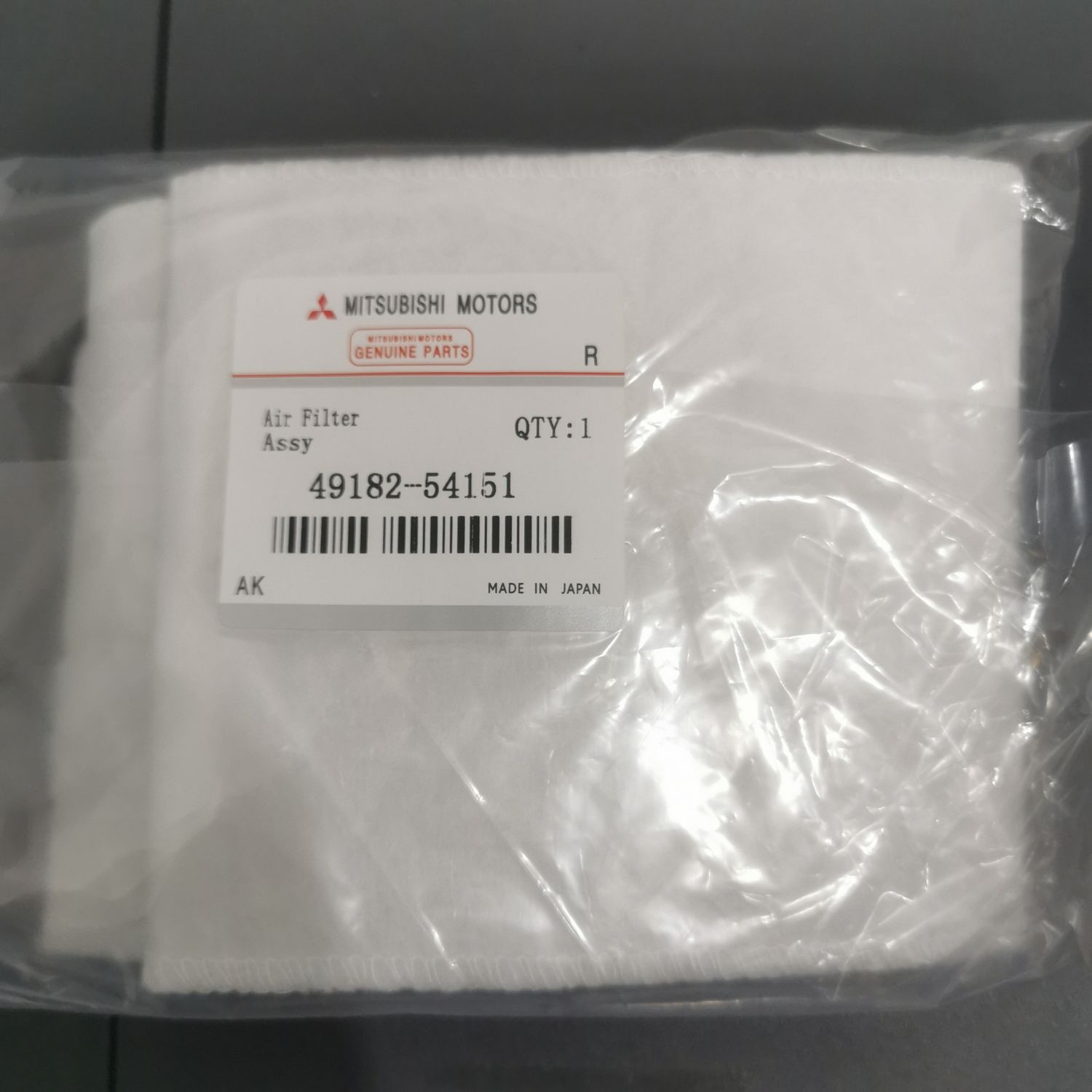 Mitsubishi Pre-Filter 49182-54151 Genuine