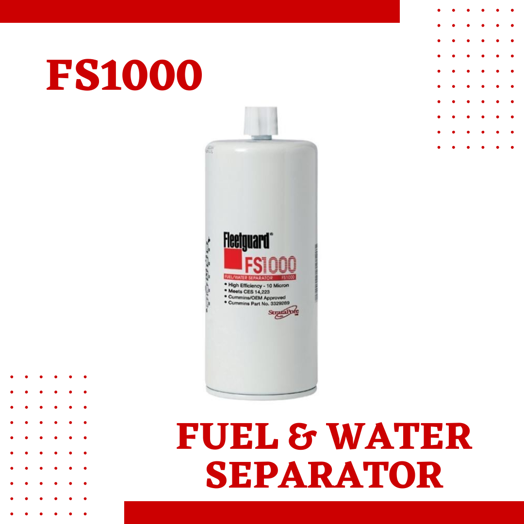 FLEETGUARD Fuel/Water Separator FS1000