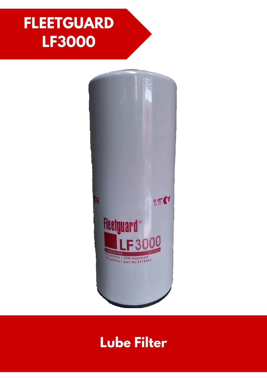 FLEETGUARD Lube Filter LF3000