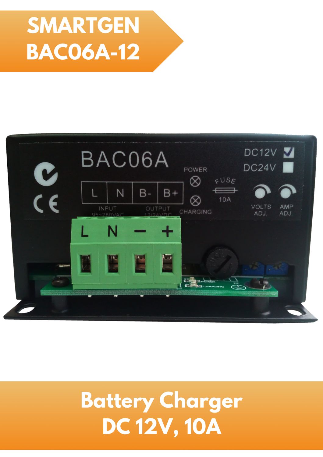Battery Charger Smartgen BAC06A-12V