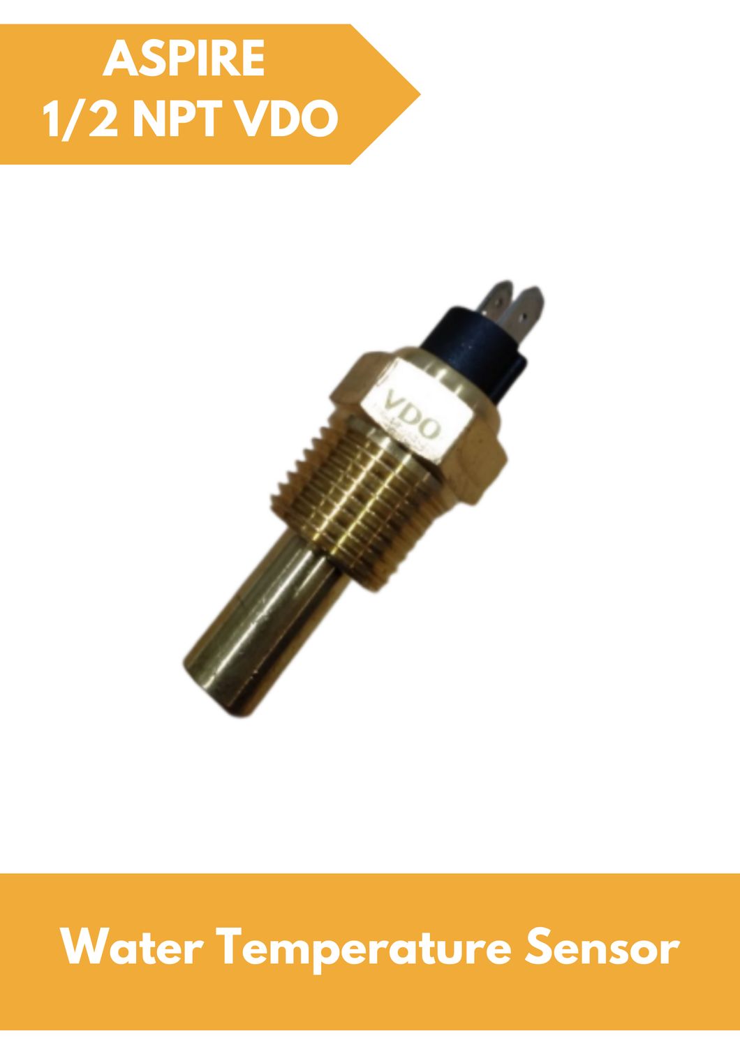 ASPIRE Water Temperature Sensor 1/2 NPT VDO