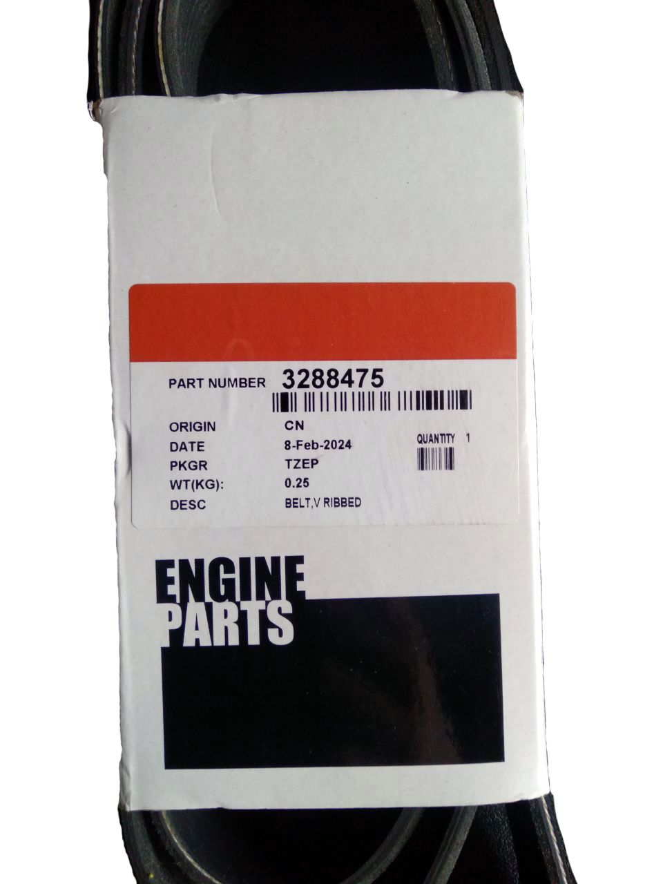 Fan Belt 3288475 / 8PK1733