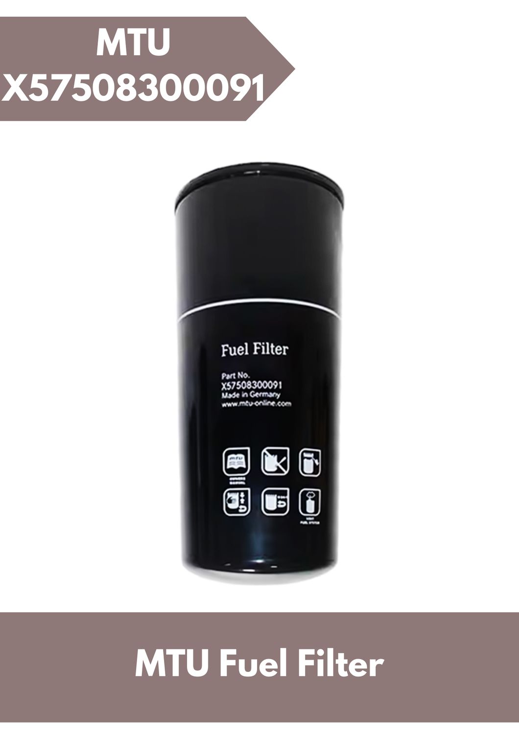 MTU Fuel Filter X57508300091