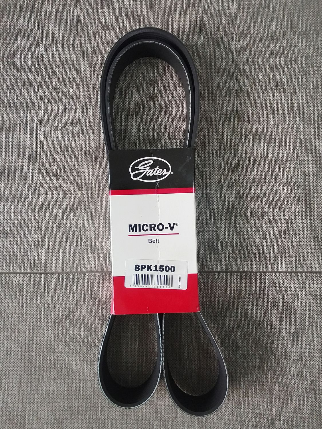 GATES EPDM Fan Belt 8PK1500