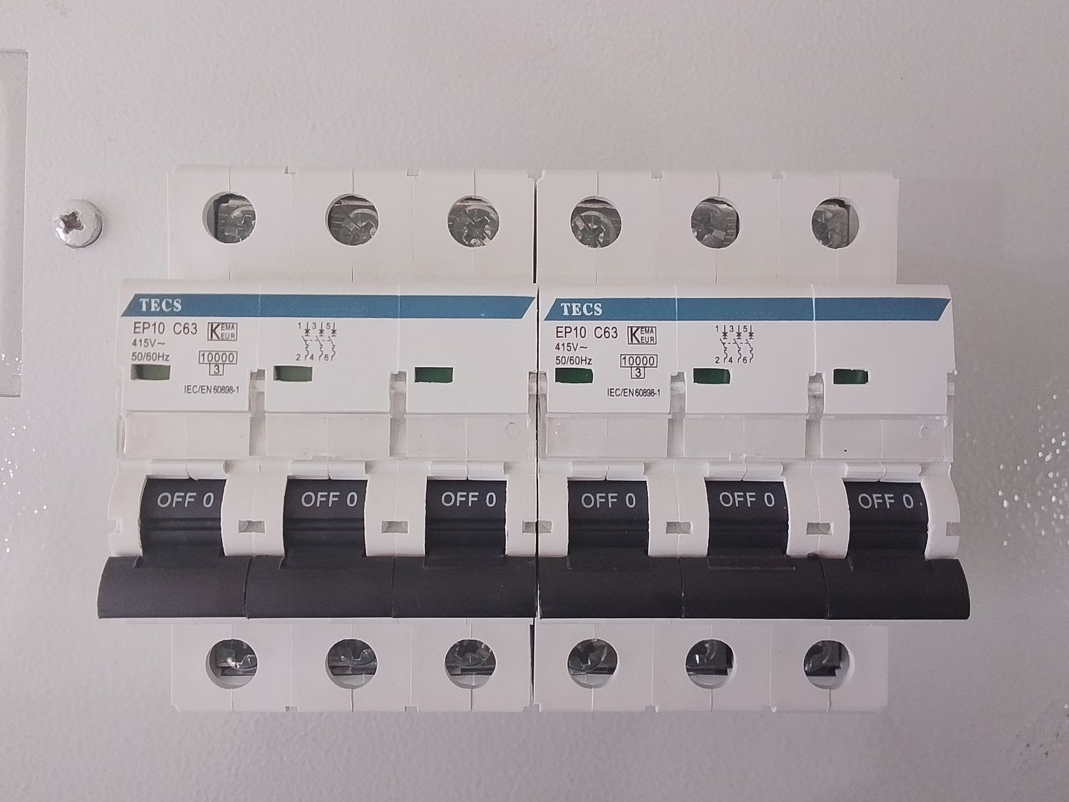 MCB Breaker EP10 3P 63A