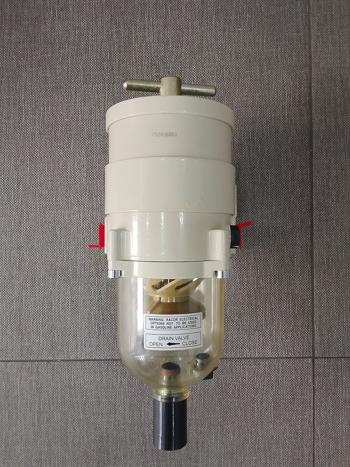 RACOR PARKER Fuel/Water Separator 500FG30