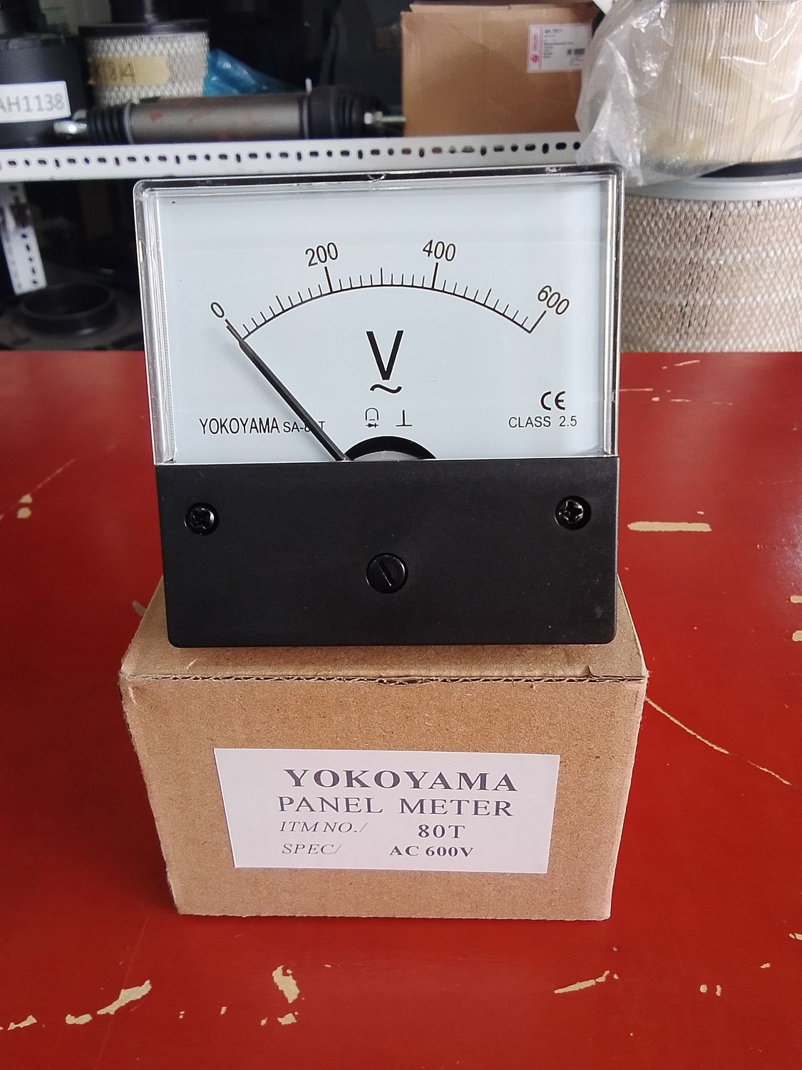 Voltmeter 80T 600V