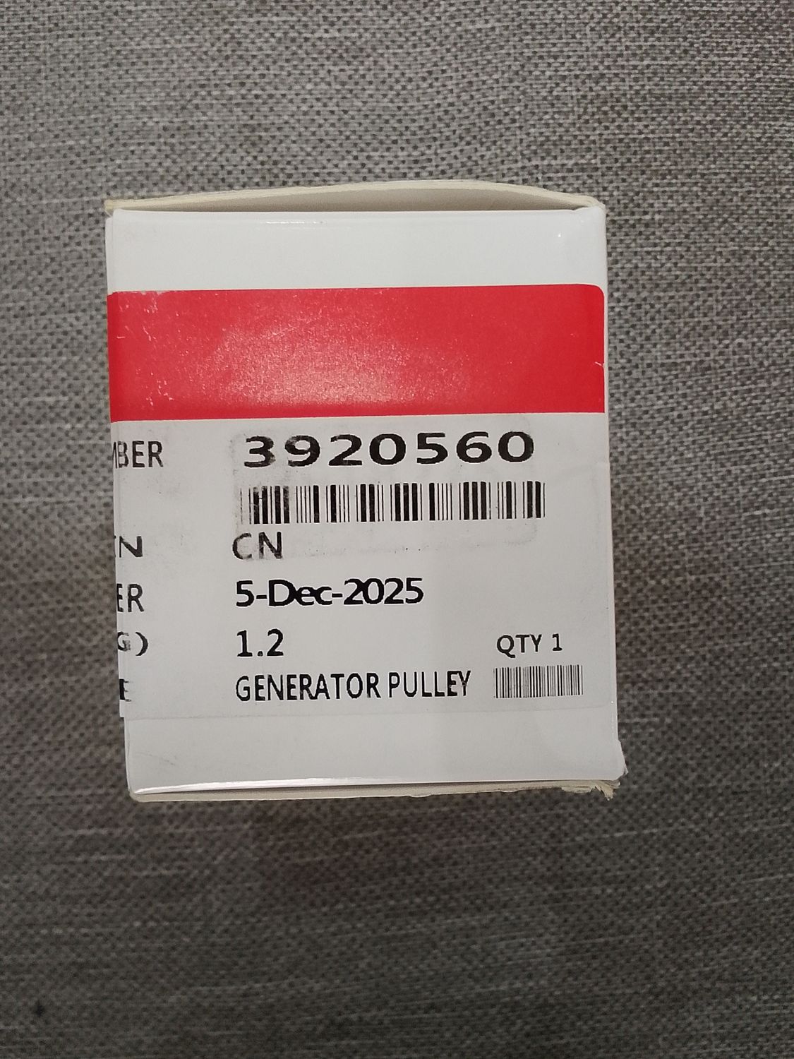 Alternator Pulley 3920560