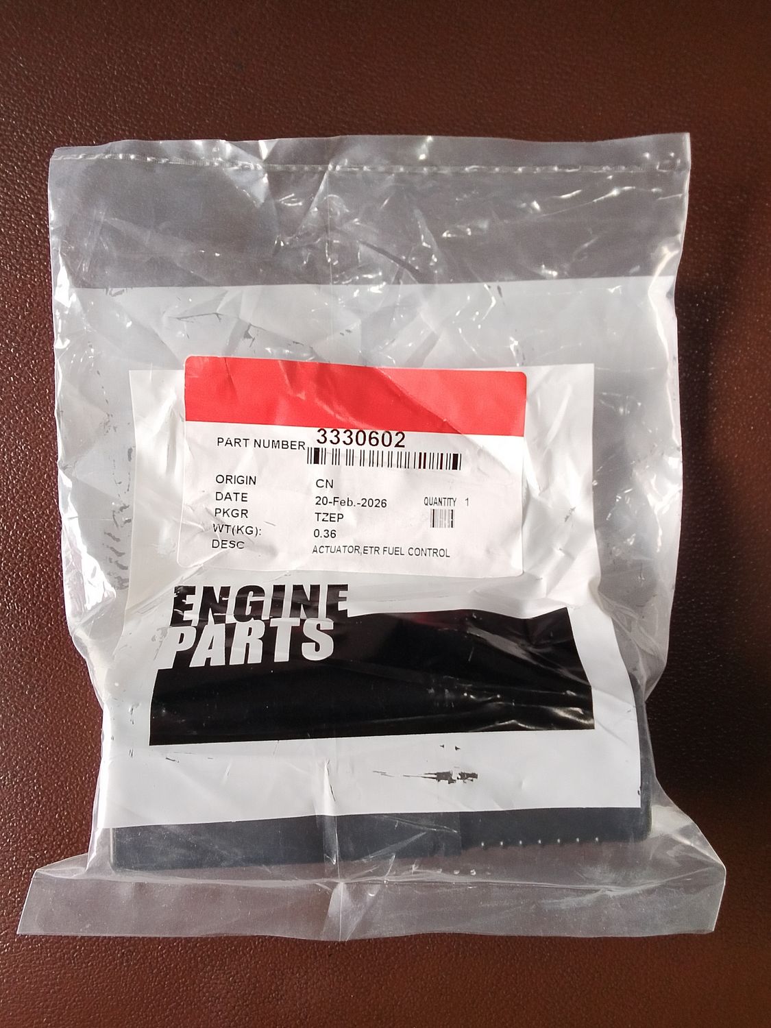 Fuel Control Actuator 3330602