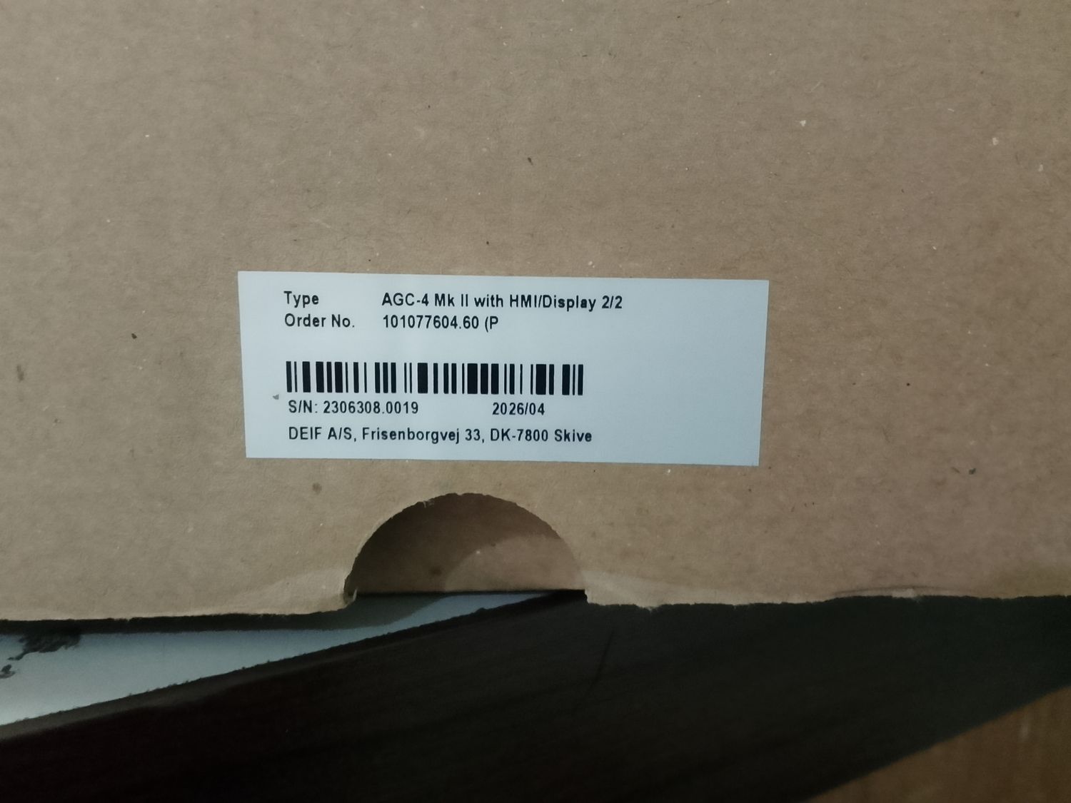 DEIF Controller AGC-4 MKII