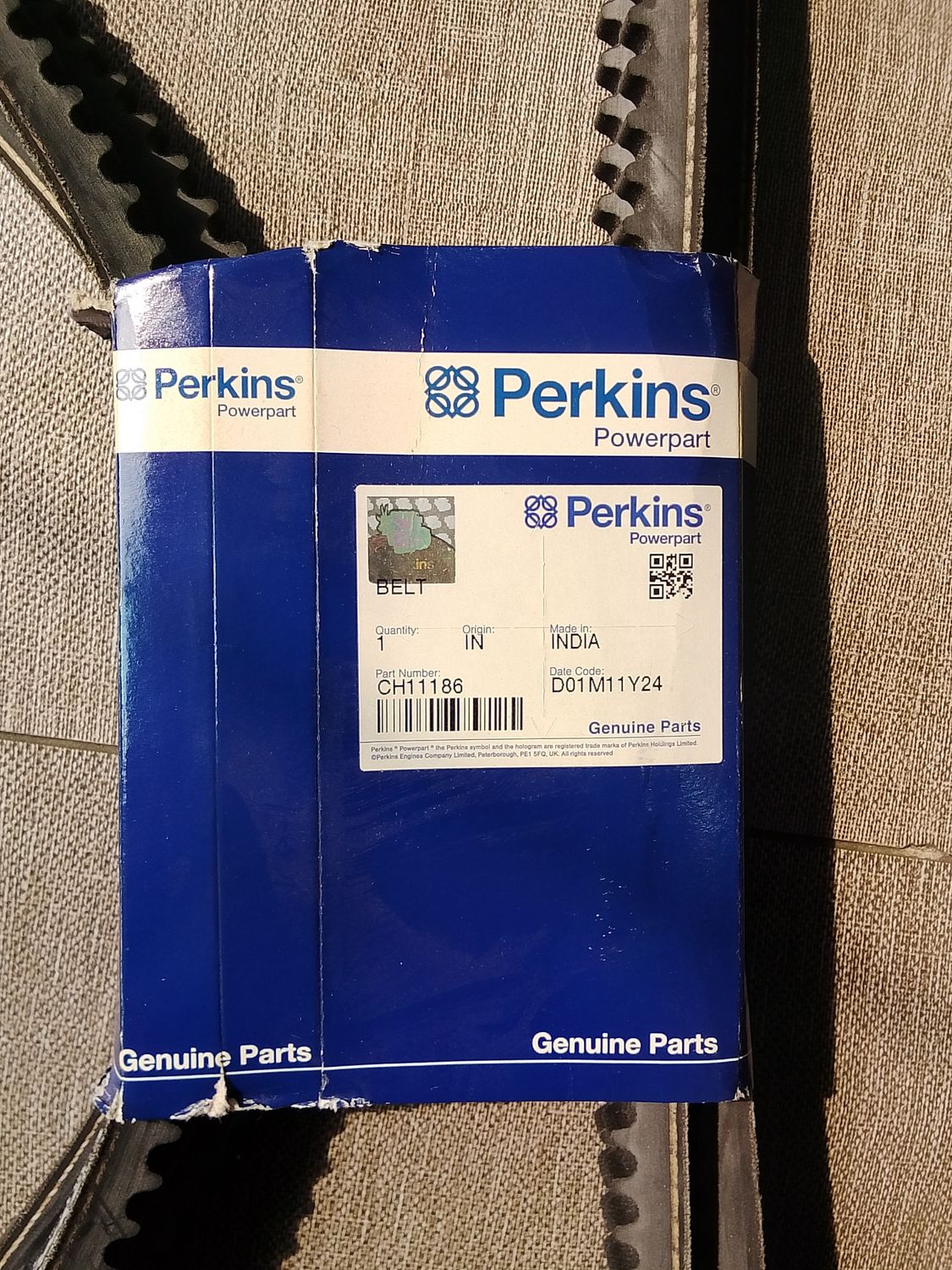PERKINS Fan Belt CH11186