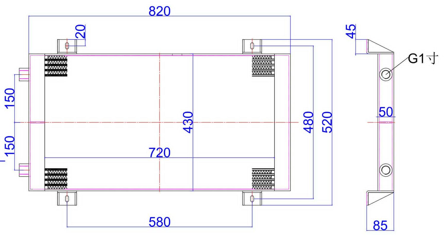 ​Fuel Cooler Assy for Cummins QSK60-G6