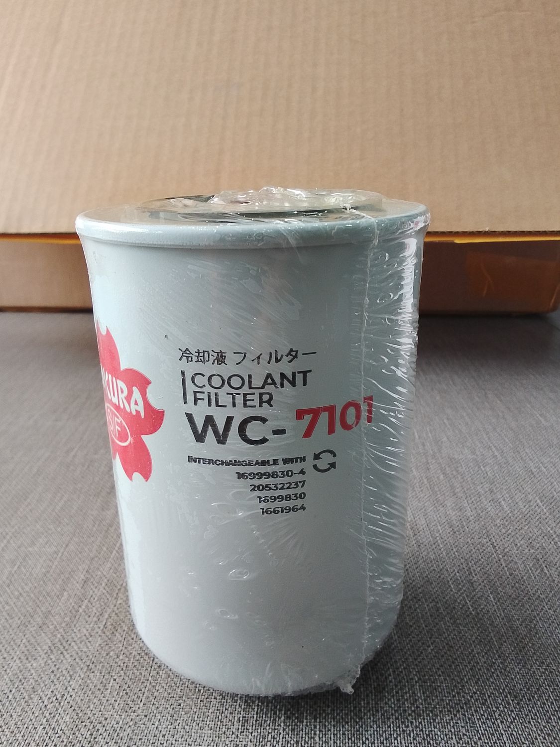 SAKURA Coolant Filter WC-7101