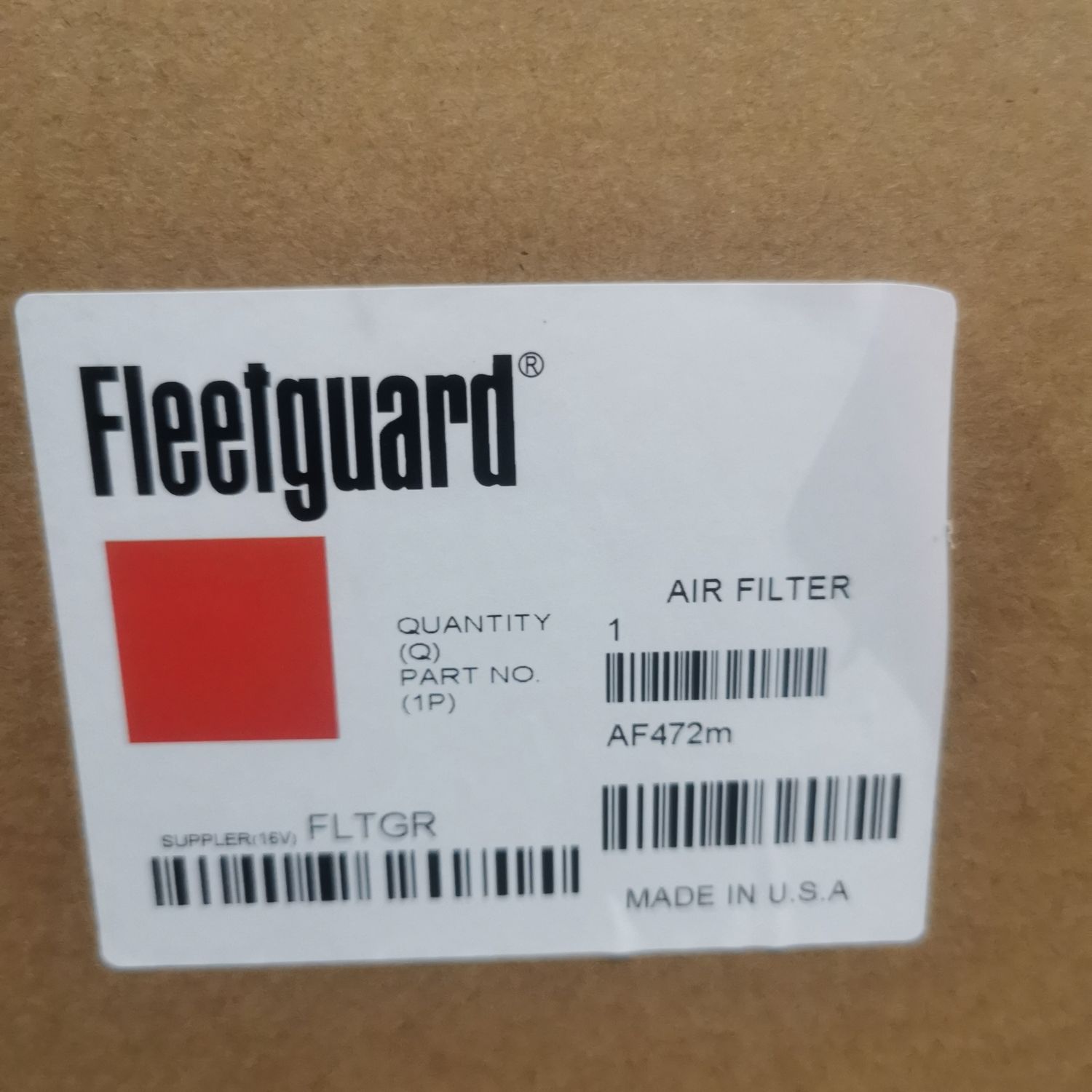 FLEETGUARD Air Filter AF472M