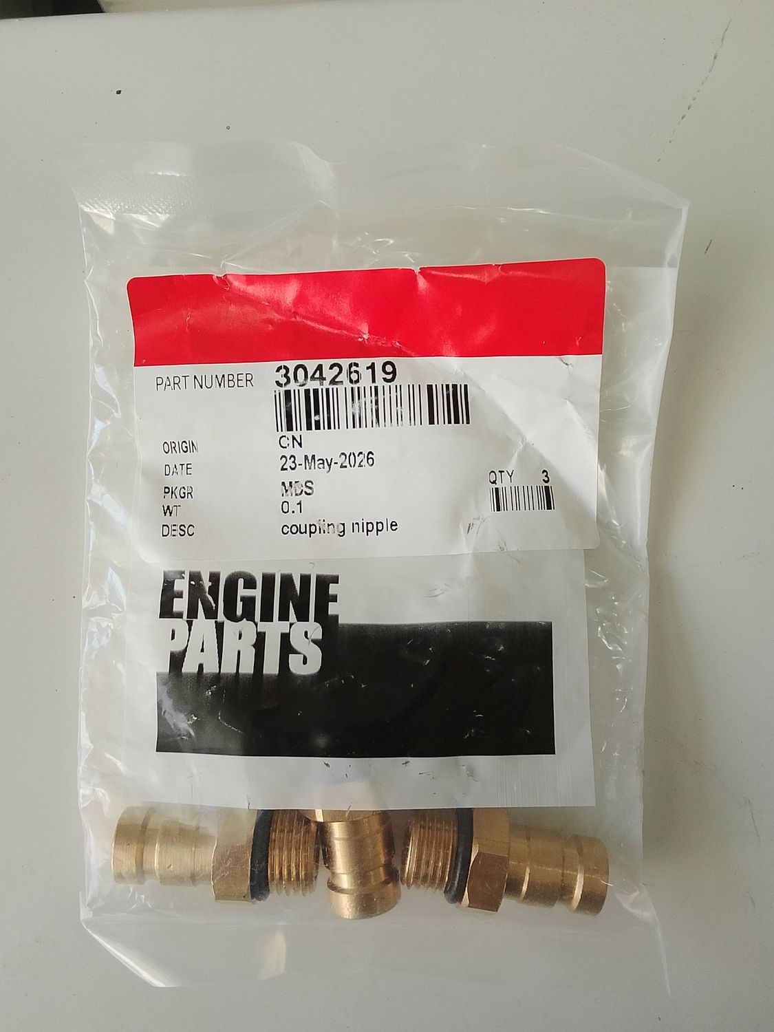 Coupling Nipple 3042619