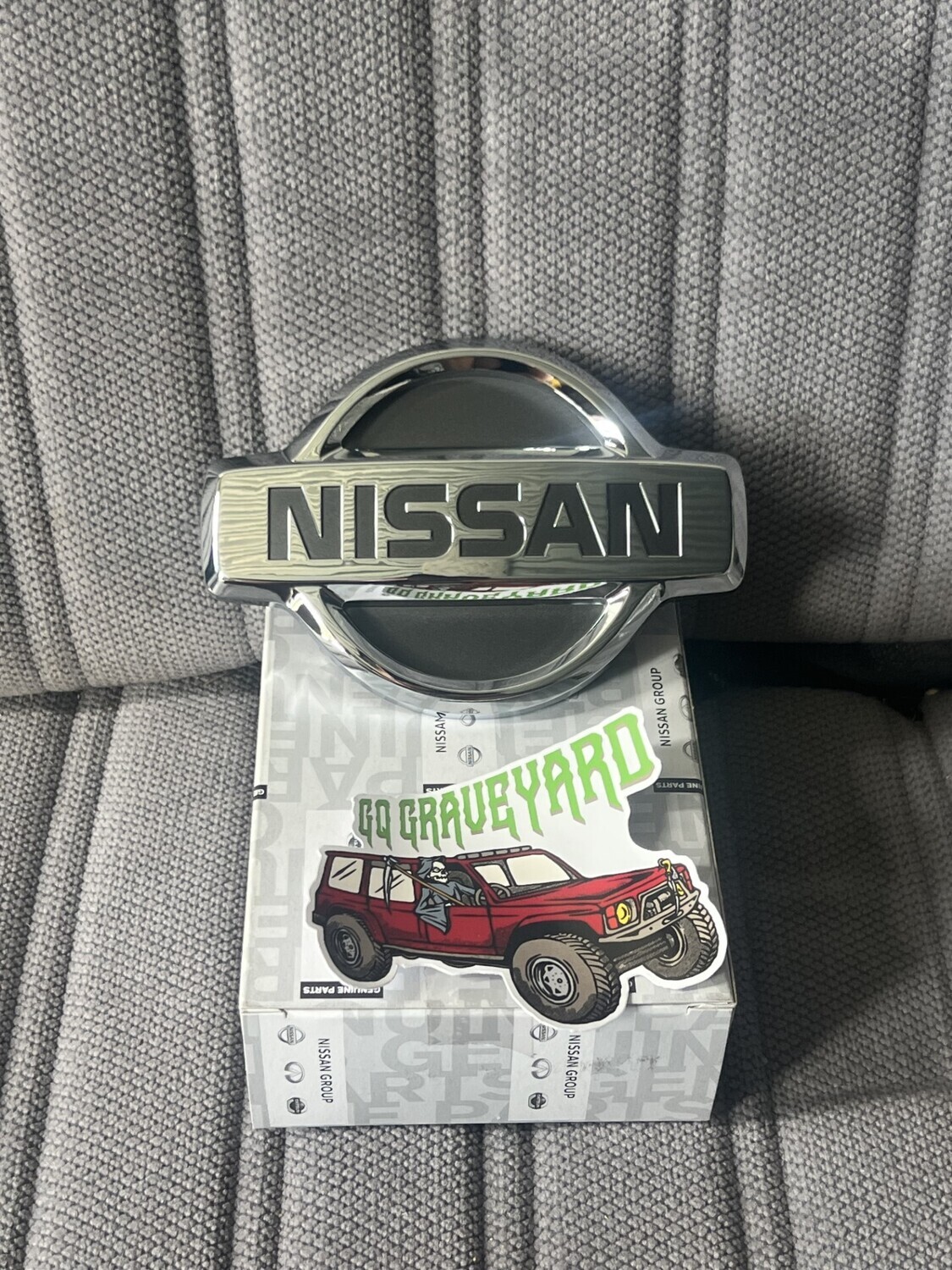 Genuine Nissan Series 2 Grille Badge GQ Y60