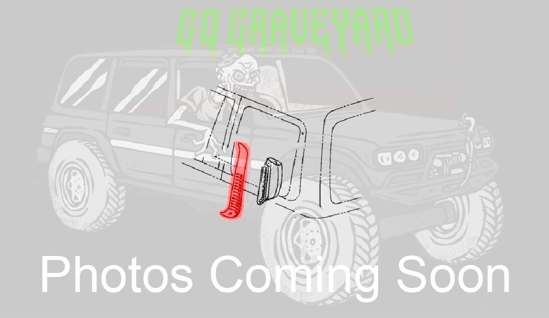 Genuine Toyota 80 Series Slide Window Vent Pair