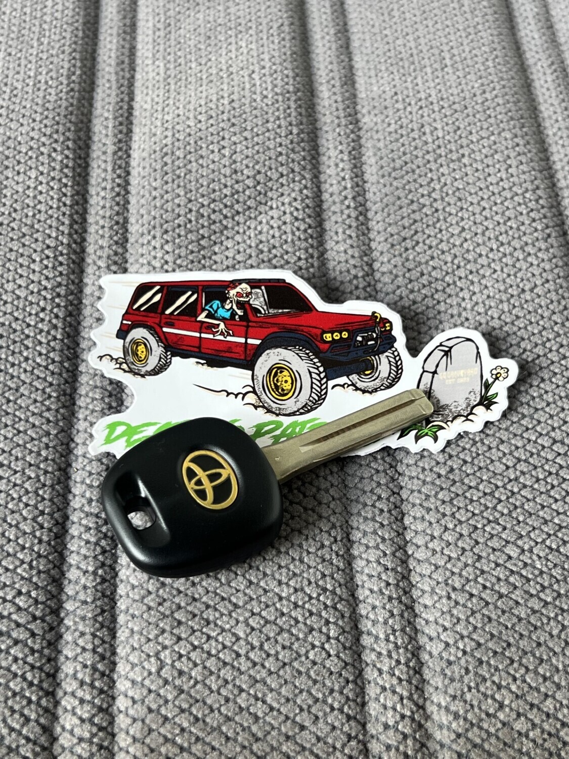 Genuine Toyota LandCruiser HDJ100  Master Key Blank