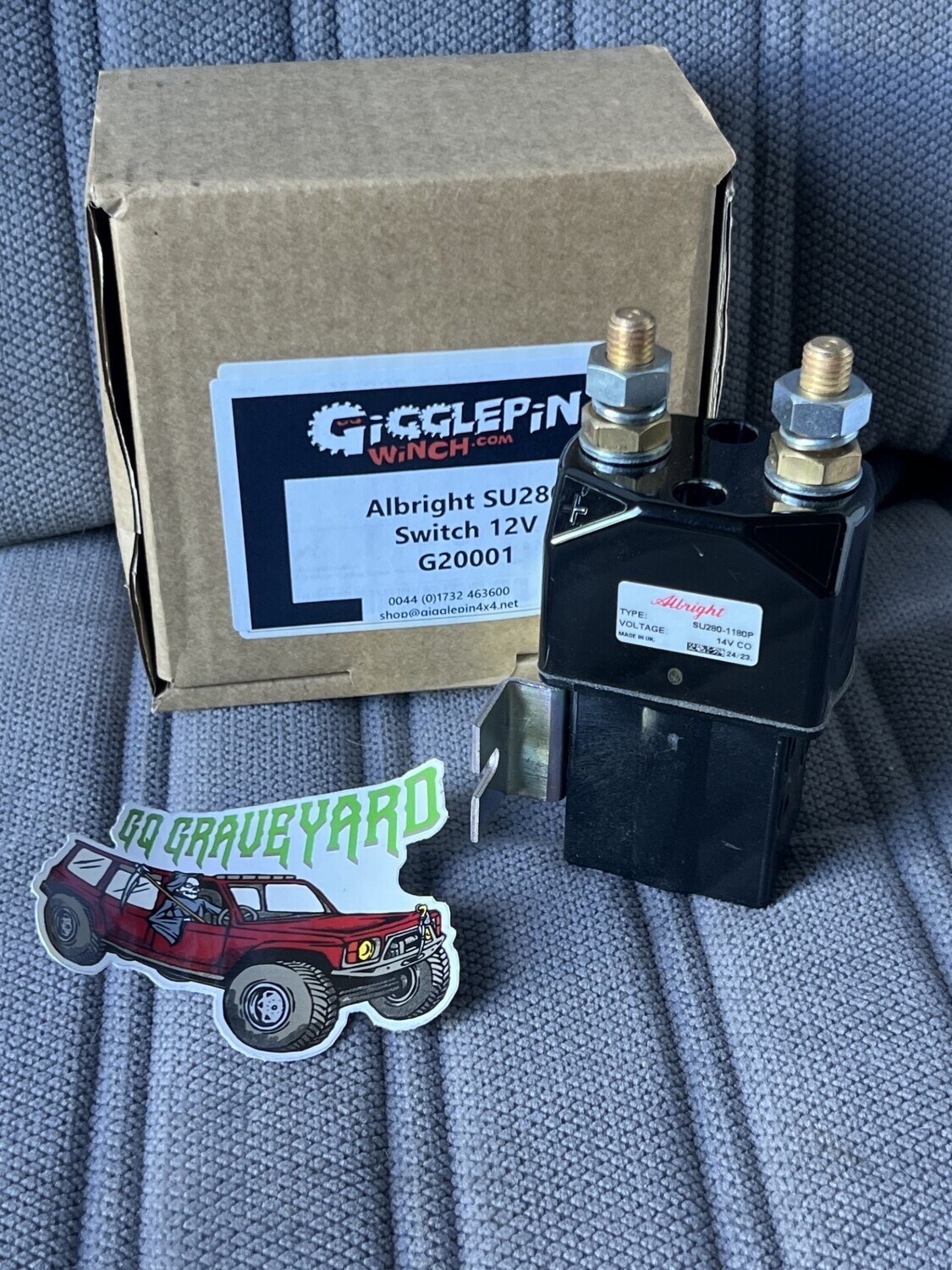 Albright Heavy Duty Battery Isolator Switch