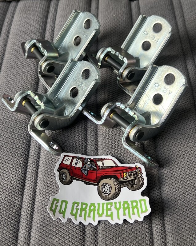 Genuine Nissan Front Door Hinge Set GU Y61