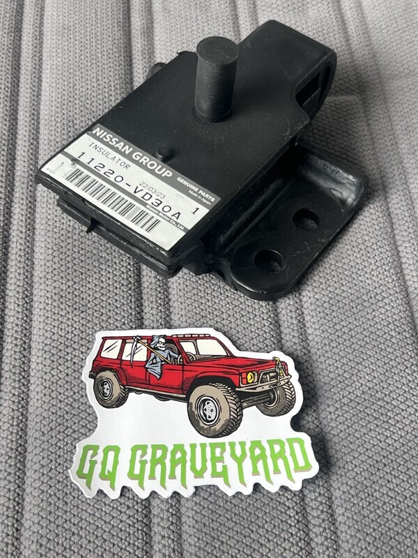 Genuine Nissan TB48 Engine Mount  GU Patrol